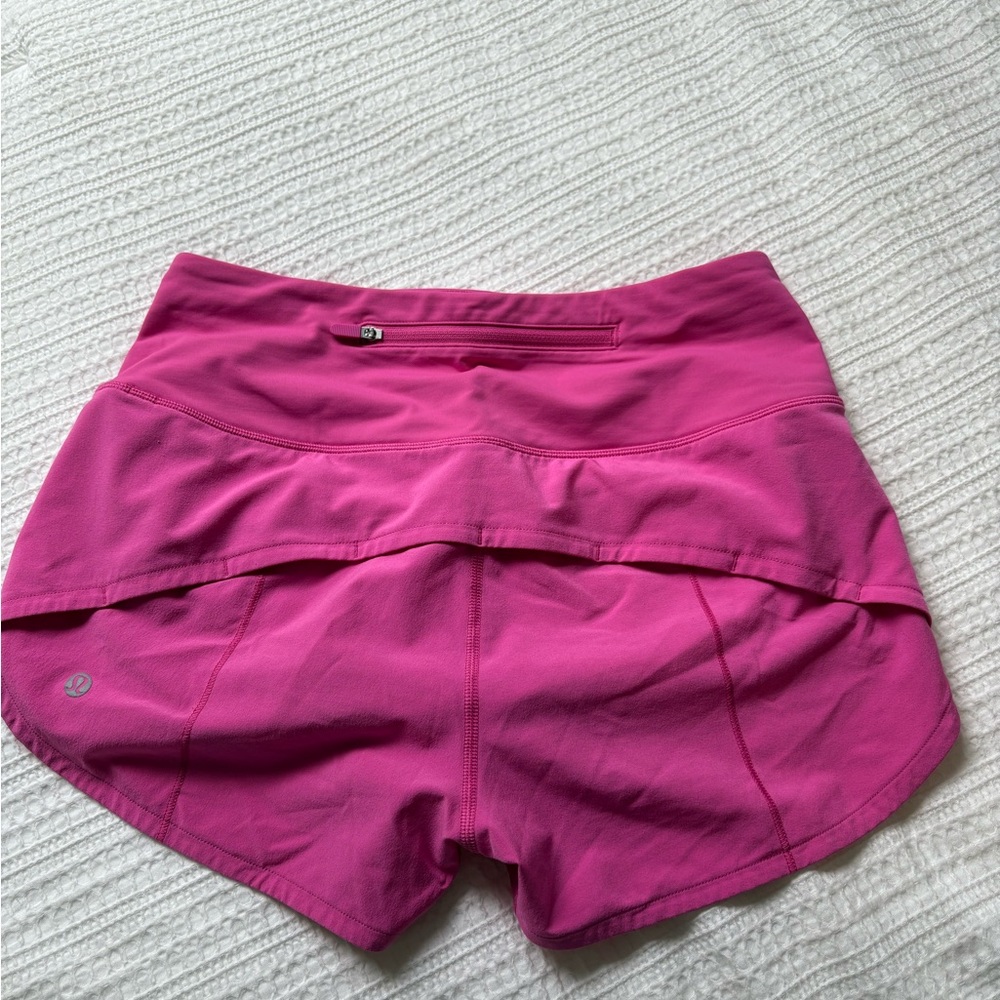 lululemon athletica Pink Athletic Shorts - Picture 2 of 3
